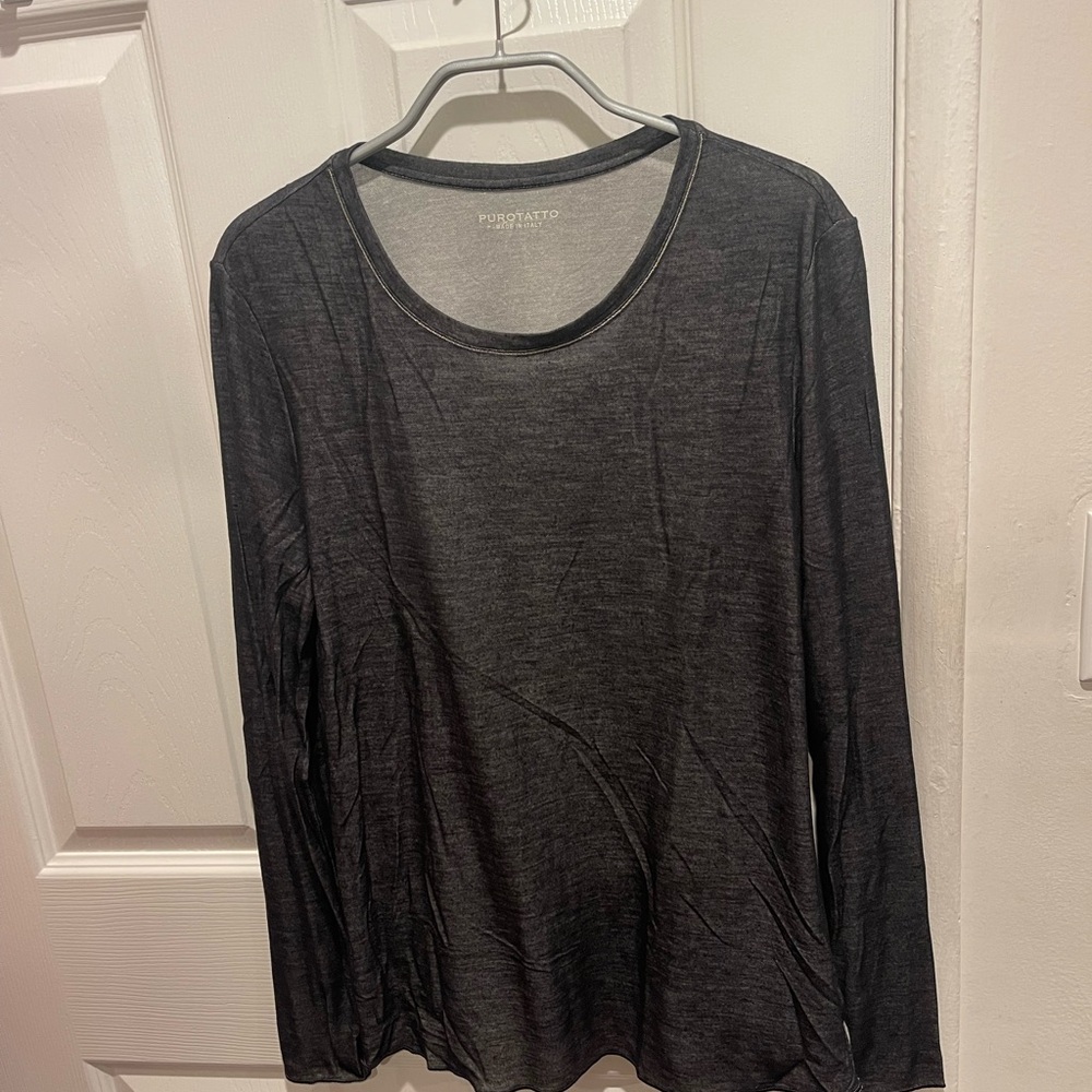 Purotatto Women's Charcoal Long Sleeves